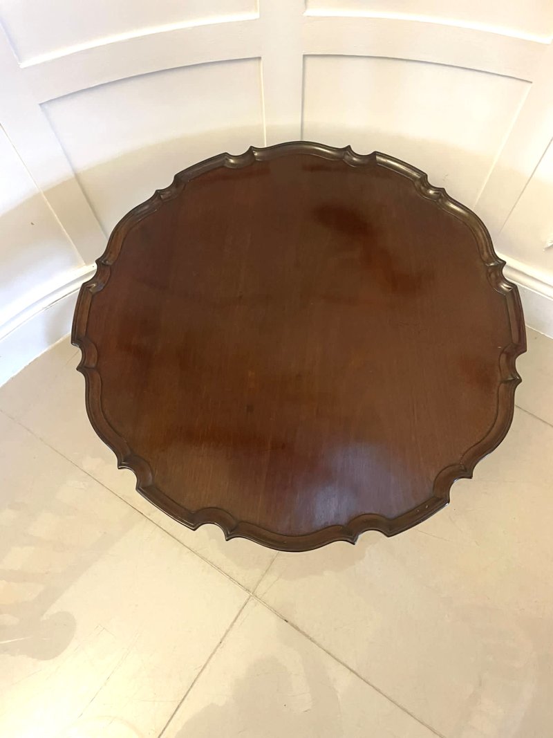 Antique George III Quality Mahogany Coffee Table - Image 3